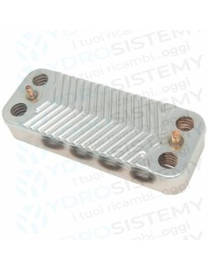 Scambiatore Secondario Sanitario 14 Piastre Interasse 15,5 cm