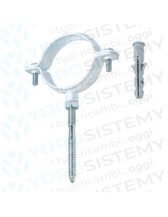 Collare Reggitubo Bianco Ø 80