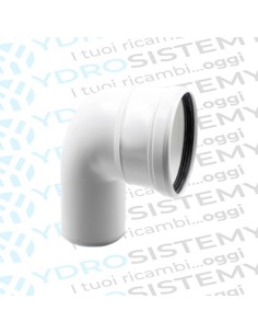 Curva In PPS Chiusa a 90° da Ø60