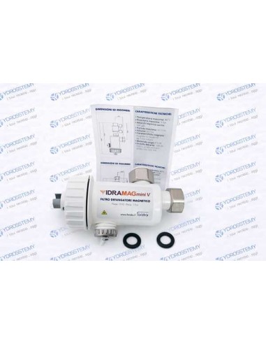 Defangatore Magnetico Idramag Mini Bianco Verticale (o Orizzontale)