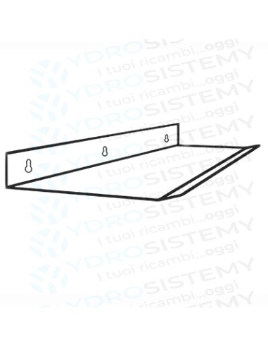 Deflettore Unità Interna in Policarbonato 900x300x3 mm