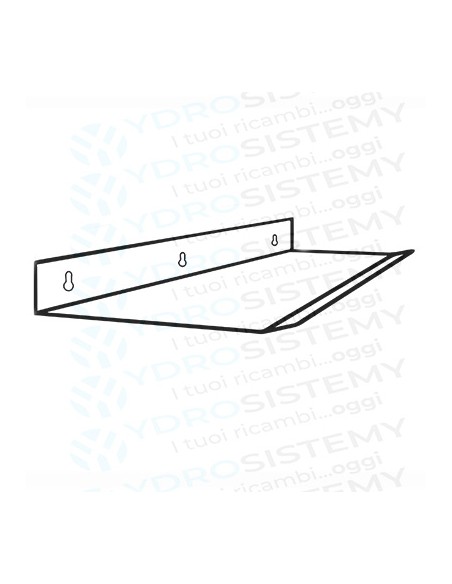 Deflettore Unità Interna in Policarbonato 900x300x3 mm