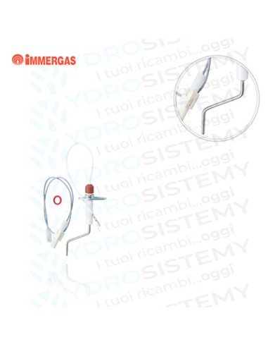 Elettrodo Candeletta Rilevazione Immergas Vedi Cod: 1.028890