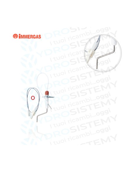 Elettrodo Candeletta Rilevazione Immergas Vedi Cod: 1.028890