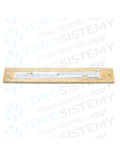 Idrometro / Manometro ad "U" a Colonna d'Acqua Misuratore per Tenuta gas