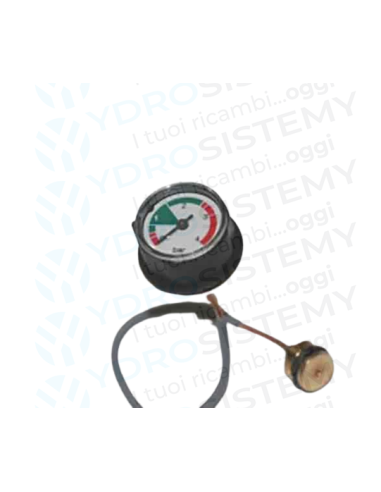 Idrometro Manometro Ø 2,8 cm ad innesto 0-3 Bar L.600 Bussola Savio/Biasi