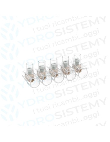 serie da 5 Poli x 16 mmq di Morsetti Unipolari / Cappellotto / Mammouth / Forbox