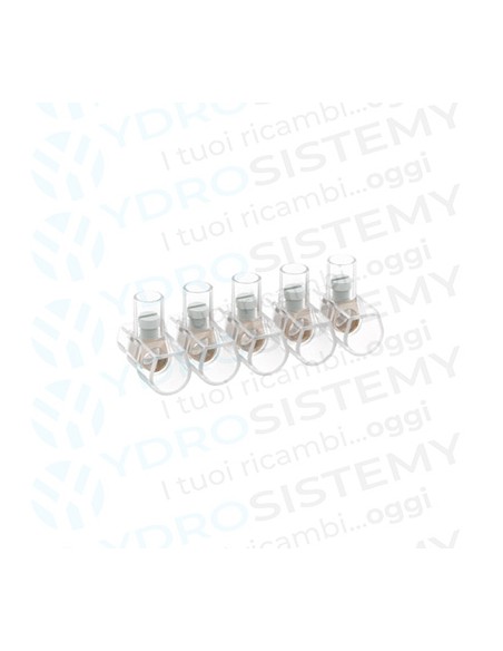 serie da 5 Poli x 16 mmq di Morsetti Unipolari / Cappellotto / Mammouth / Forbox