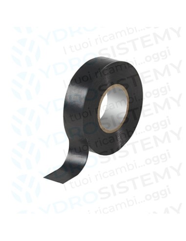 Nastro Isolante 0,15x15mm x10m. Autoestinguente Nero