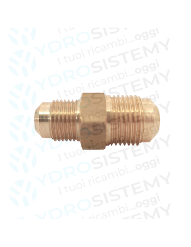 Niples Ottone per Raccordi Condizionamento 1/4" x 3/8"