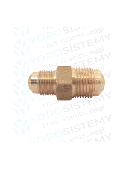 Niples Ottone per Raccordi Condizionamento 1/4" x 3/8"
