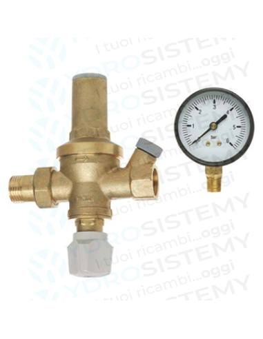 Gruppo di Riempimento Icma Da 1/2" PN 10 Con Manometro 3/8