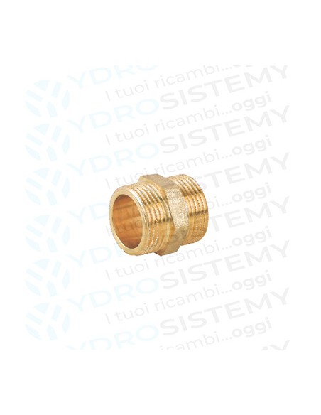 Niples Ottone  Maschio/Maschio 3/8"
