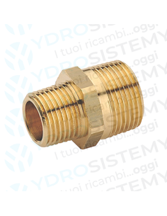 Niples Ottone Ridotto per Raccordi  Maschio/Maschio 3/4" x 1/2"