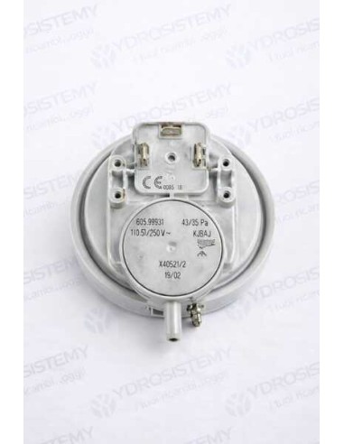 Pressostato Aria Huba 43/8 pa Vedi Cod: 36401620