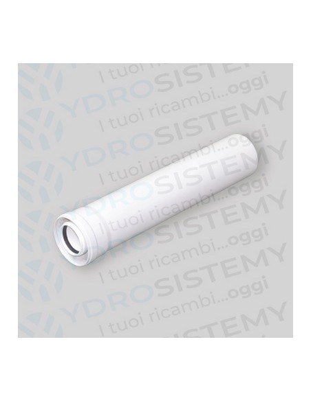 Prolunga per Coassiale Linea Condensazione Plastica Plastica 1 mt - 60/100