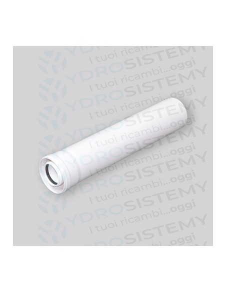 Prolunga per Coassiale Linea Condensazione Plastica Plastica cm 50 - 60/100