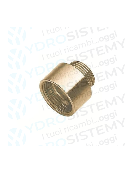 Prolunga Ottone Maschio/Femmina 3/8 1 cm