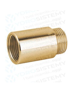 Prolunga Ottone per Raccordi 3/4 x 10