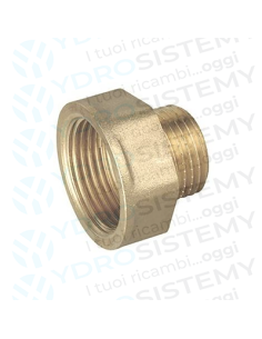 Prolunga Ottone Ridotta per Raccordi Maschio/Femmina 3/4" x 1/2"