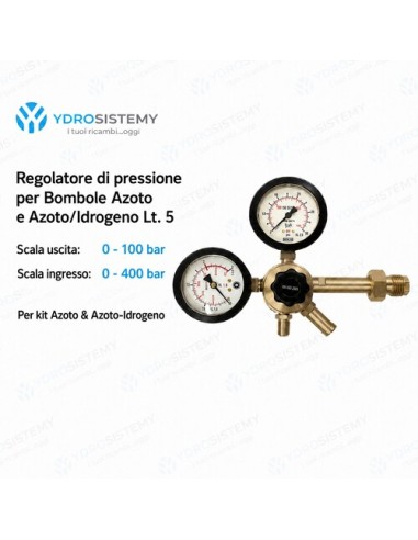 Regolatore di pressione per Bombole Azoto