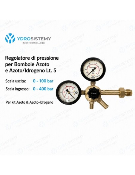 Regolatore di pressione per Bombole Azoto