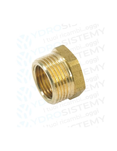 Riduzione Ottone Maschio/Femmina 1/2" x 3/8"
