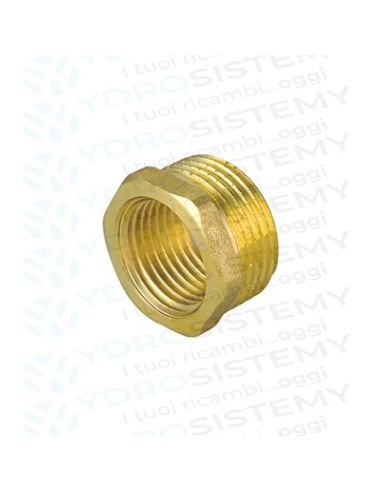 Riduzione Ottone Maschio/Femmina 3/4 x 1/2