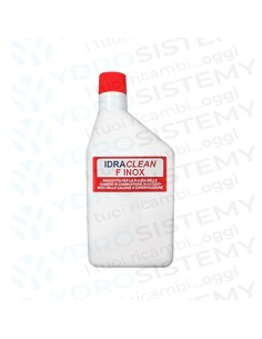 IDRACLEAN F-Inox da 1Kg - un 1760 liquido corrosivo nas (acido fosforico acido citrico), 8, II, (E)