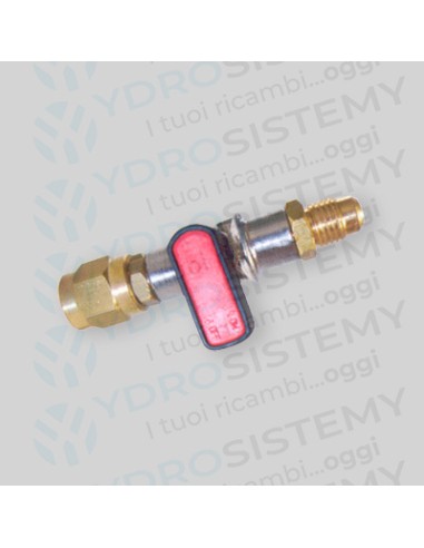 Rubinetto per Bombola da 1 KG 1/4 R22-R422-R407 AF