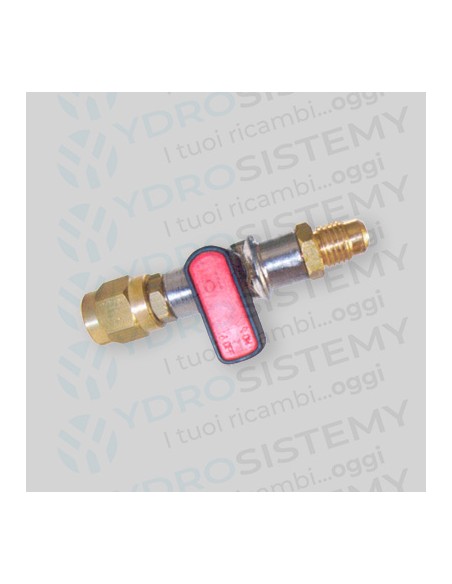 Rubinetto per Bombola da 1 KG 1/4 R22-R422-R407 AF