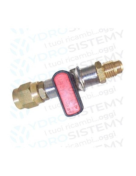 Rubinetto per Bombola da 1 kg 5/16 R410 AF