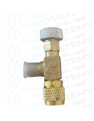 Rubinetto premivalvola/rompivuoto Maschio 1/4" SAE x Femmina 5/16 " SAE