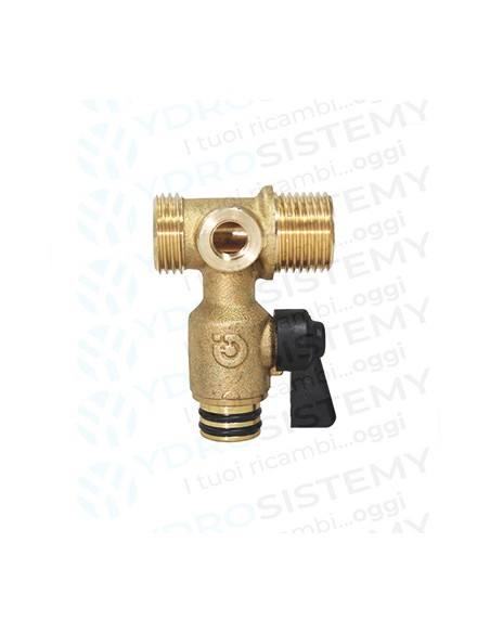 Rubinetto a TLunghezza 64mm