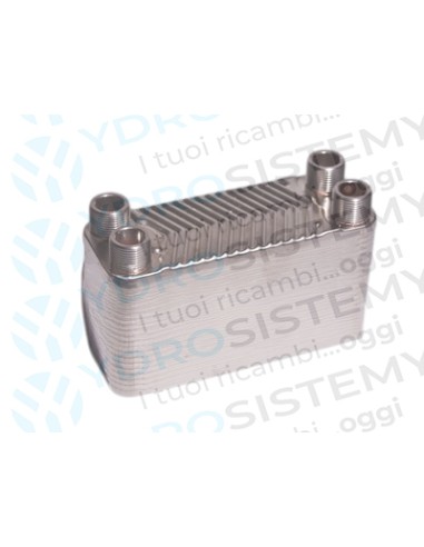 Scambiatore 40 Piastre Con Attacchi Da 3/4