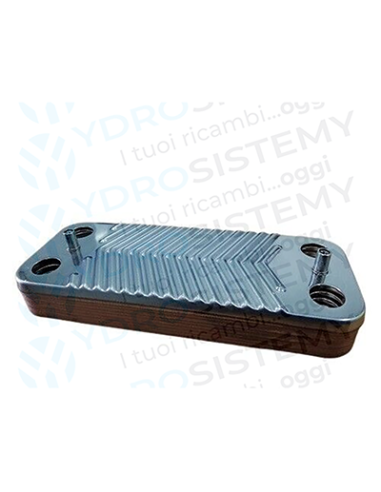 Scambiatore Secondario Sanitario 10 Piastre Interasse 14,9 cm + Guarnizioni