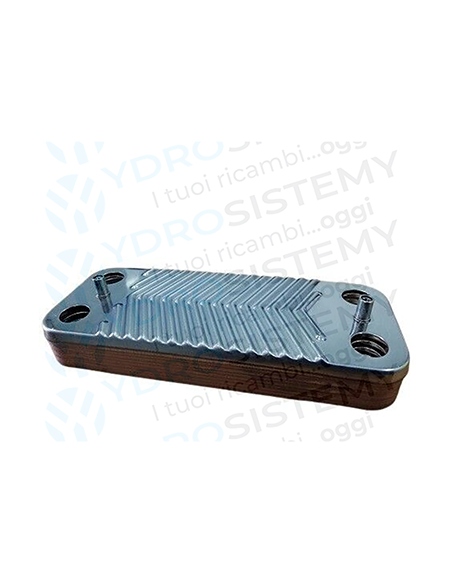 Scambiatore Secondario Sanitario 10 Piastre Interasse 14,9 cm + Guarnizioni