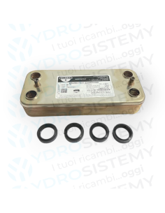 Scambiatore Secondario Sanitario 12 Piastre Interasse 15 cm  Vedi Cod: 4364200, 20223517