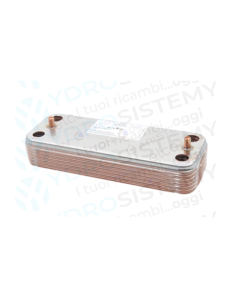 Scambiatore Secondario Sanitario 12 Piastre Interasse 16,7cm Vedi Cod: 398D4780, 711612800, 008359013, RHO07