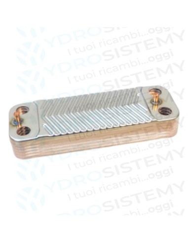 Scambiatore Secondario Sanitario 12 Piastre Interasse 17,3 cm