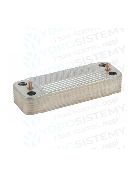 Scambiatore Secondario Sanitario 14 Piastre Interasse 16,7 cm  Vedi Cod: 571646, Z304566230, 398D4780, 711613000, 17B2071406, S