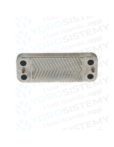 Scambiatore Secondario Sanitario 14 Piastre Interasse 17,8 cm  Vedi Cod: JJJ005633110, JJJ005625460, SWESCM955590, 5635540, 563