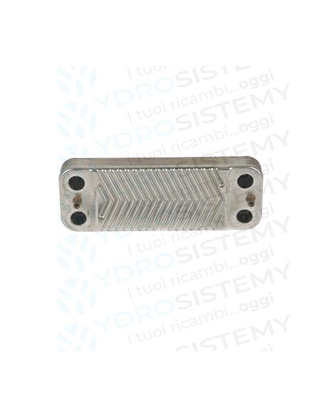 Scambiatore Secondario Sanitario 14 Piastre Interasse 17,8 cm  Vedi Cod: JJJ005633110, JJJ005625460, SWESCM955590, 5635540, 563