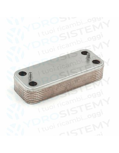Scambiatore Secondario Sanitario 16 Piastre Interasse 14,9 cm  Vedi Cod: 39835630, 6SCAMPIA01, 04558260, BI1001102, 39820910, 3