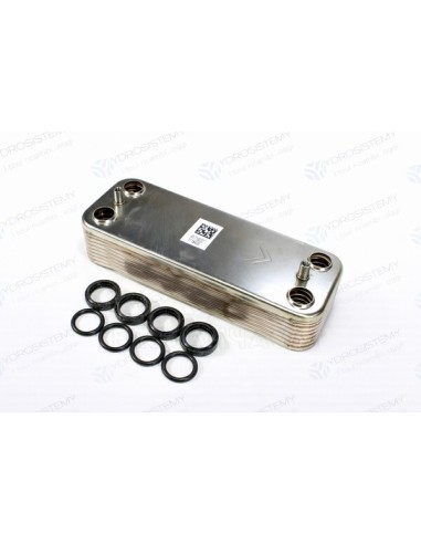Scambiatore Secondario Sanitario 16 Piastre Interasse 15cm Vedi Cod: 20223520, 4365009, 4364201, CF300003, R8037