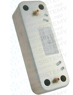 Scambiatore Secondario Sanitario 20 Piastre Interasse 16,8cm