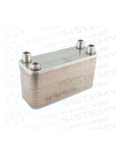 Scambiatore Secondario Sanitario 40 Piastre Innesto corto  Vedi Cod: VARSCM000088