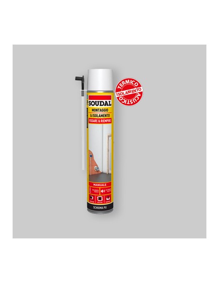 Schiuma Poliuretanica Manuale ml.750 Soudal