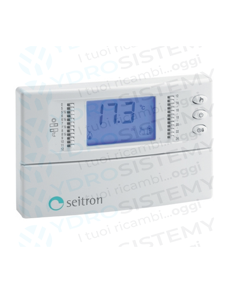 Seitron Cronotermostato Freetime Plus - Bianco (411-3606)