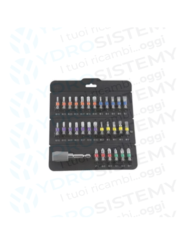Set Inserti C/Portainserto pz.31